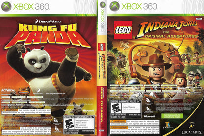 LEGO Indiana Jones and Kung Fu Panda Combo - Xbox 360 - Retro Island Gaming