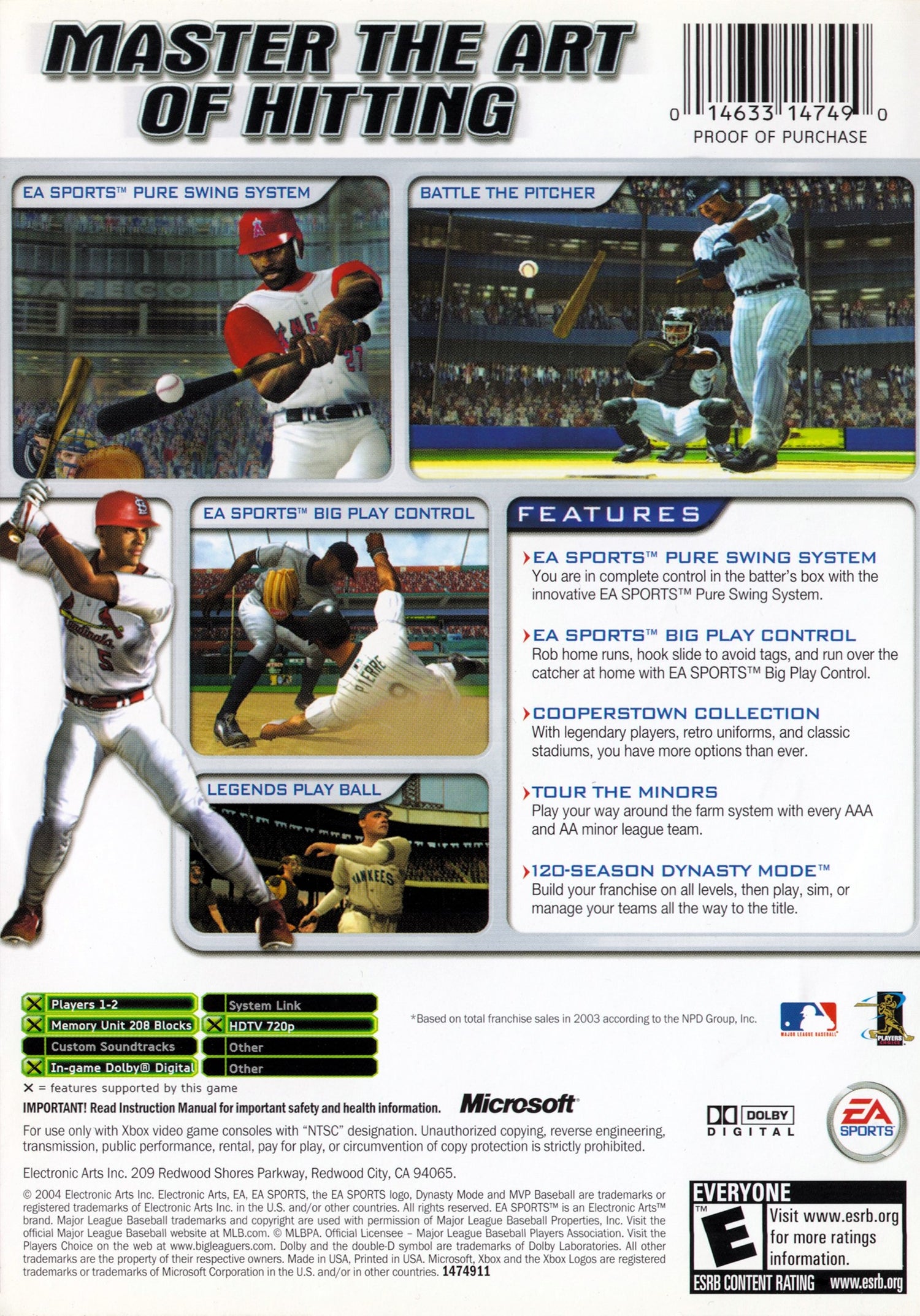 MVP Baseball 2004 - Xbox