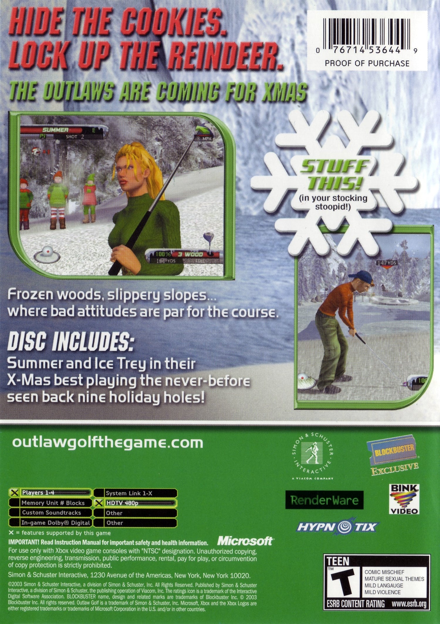 Outlaw Golf: 9 More Holes of X-Mas - Xbox