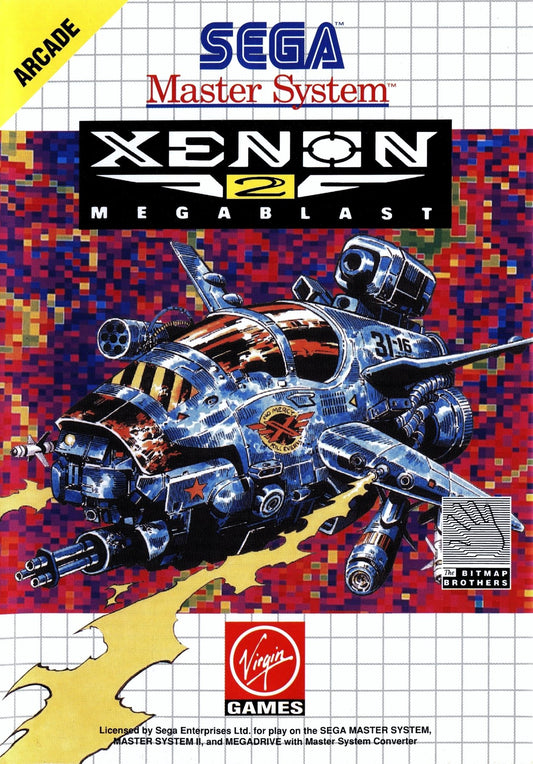 Xenon 2 - PAL Sega Master System - Retro Island Gaming