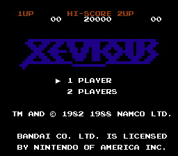Xevious - NES - Retro Island Gaming