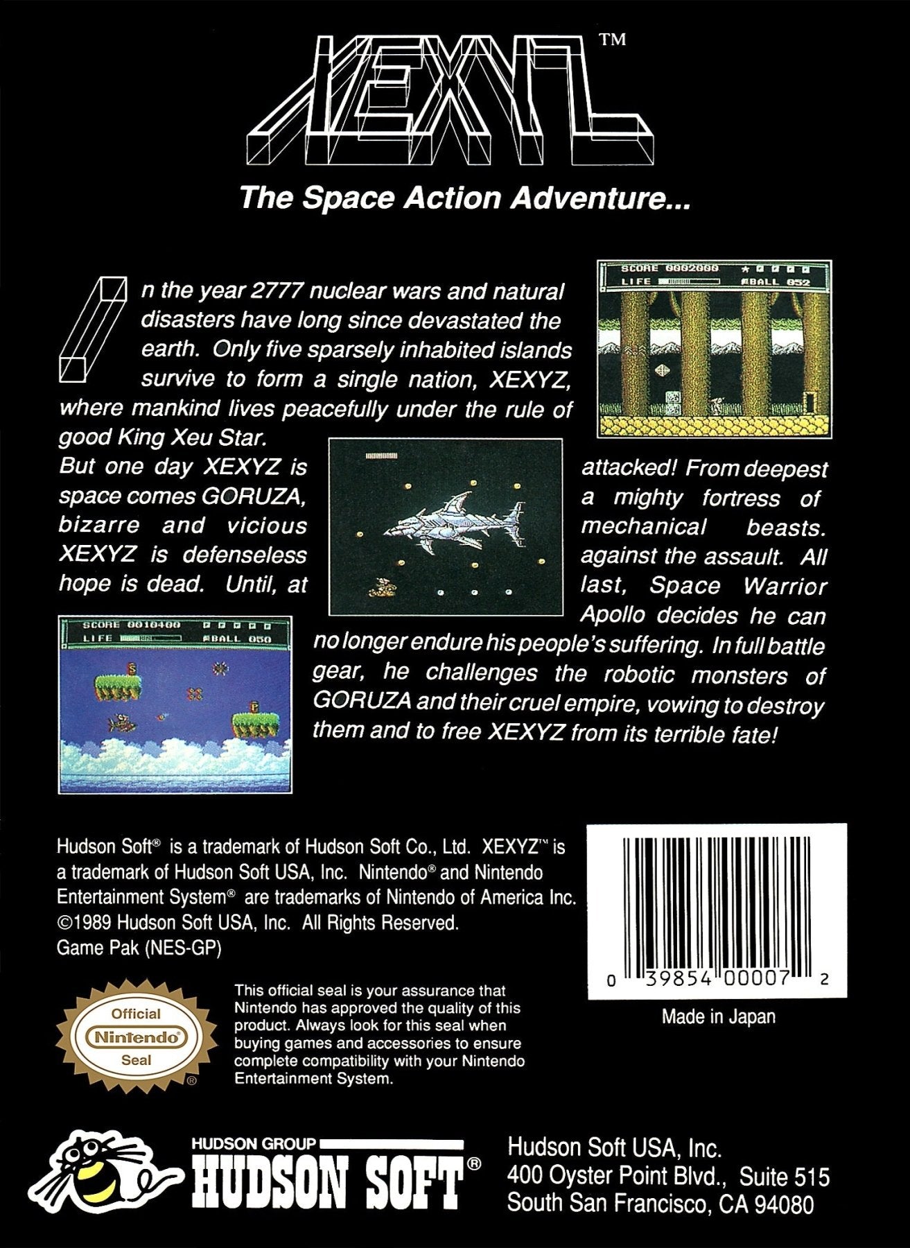 Xexyz - NES - Retro Island Gaming