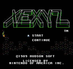 Xexyz - NES - Retro Island Gaming