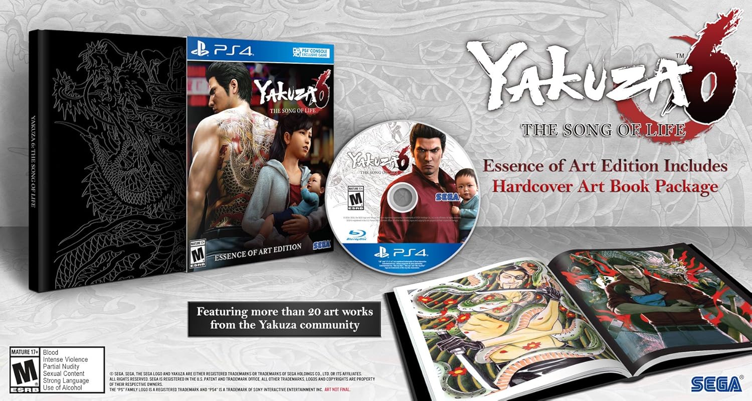 Yakuza 6: The Song of Life [Essence of Art Edition] - Playstation 4 - Retro Island Gaming