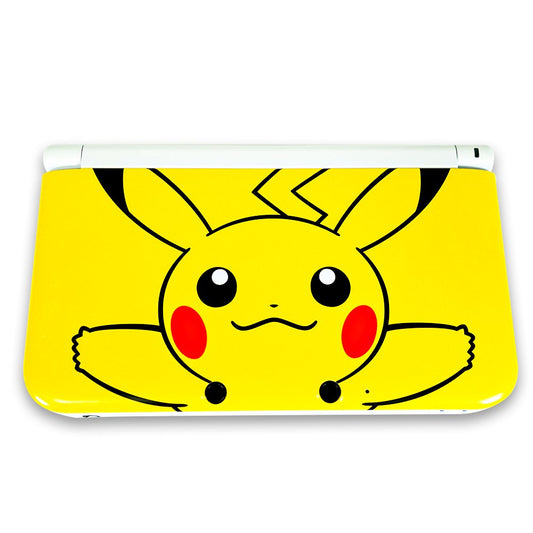 Yellow Pikachu Nintendo 3DS XL System - Certified Tested & Cleaned - Retro Island Gaming