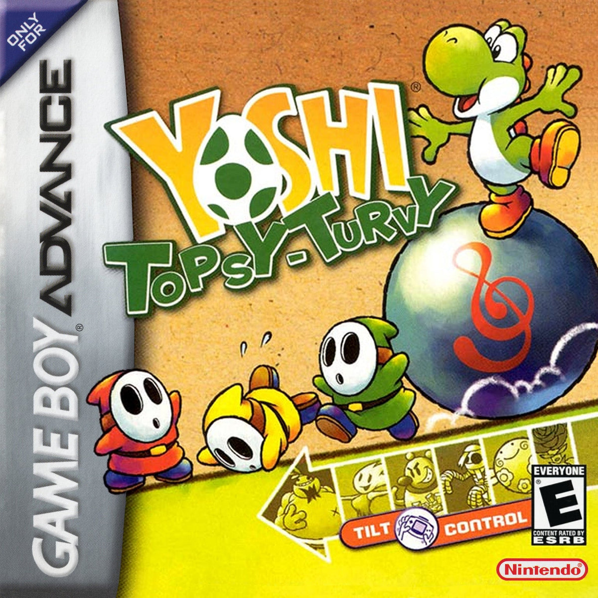 Yoshi Topsy Turvy - GameBoy Advance - Retro Island Gaming