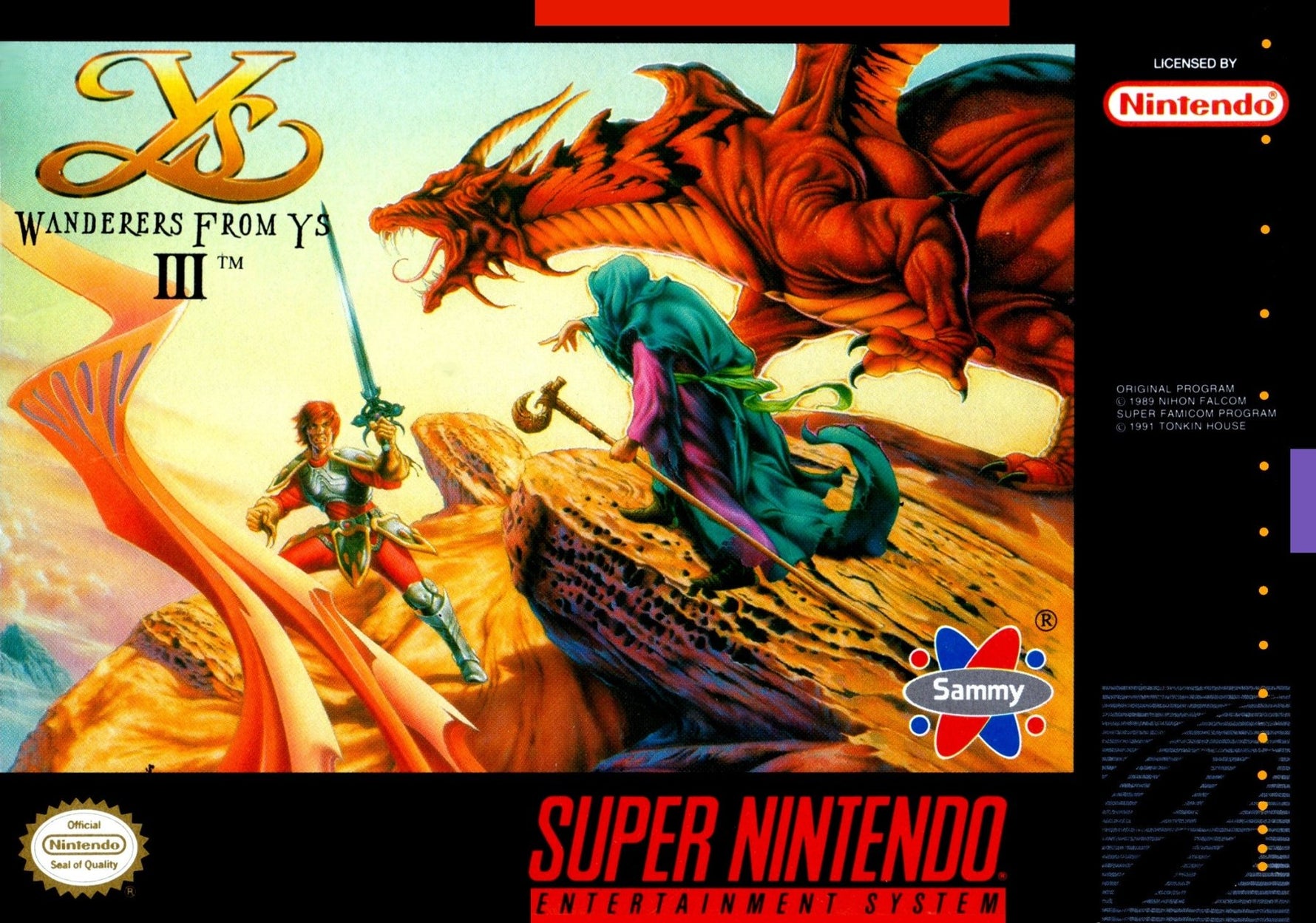 Ys III Wanderers from Ys - Super Nintendo - Retro Island Gaming