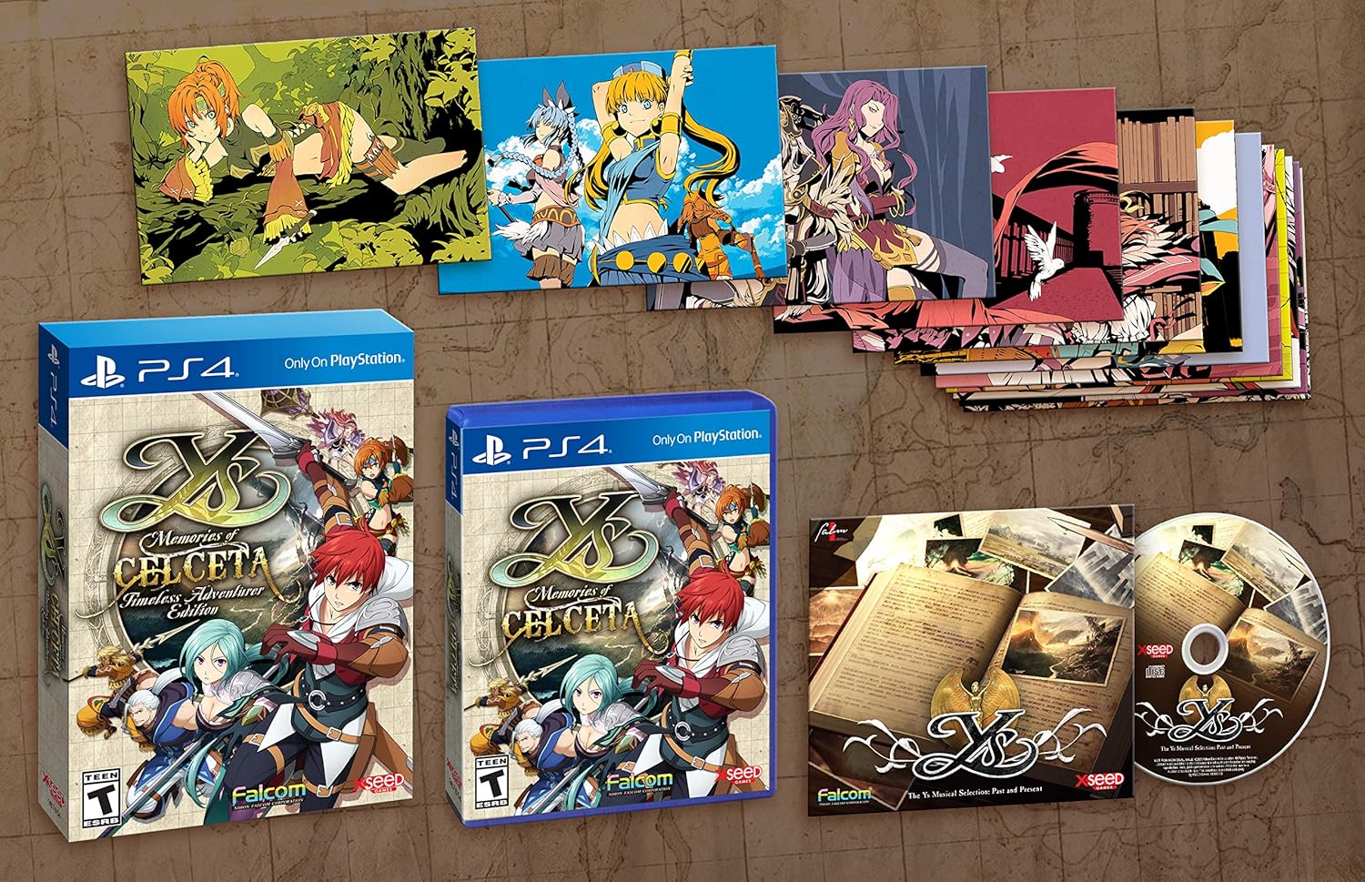 Ys: Memories of Celceta [Timeless Adventurer Edition] - Playstation 4 - Retro Island Gaming