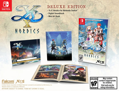 Ys X: Nordics [Deluxe Edition] - Nintendo Switch [PREORDER] - Retro Island Gaming