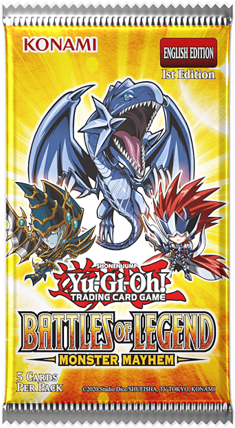 Yu - Gi - Oh! Trading Card Game: Battles of Legend: Monster Mayhem Booster Pack - Retro Island Gaming