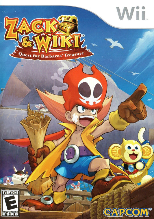 Zack and Wiki Quest for Barbaros Treasure - Wii - Retro Island Gaming