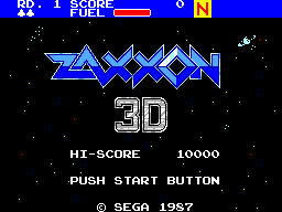 Zaxxon 3D - Sega Master System - Retro Island Gaming