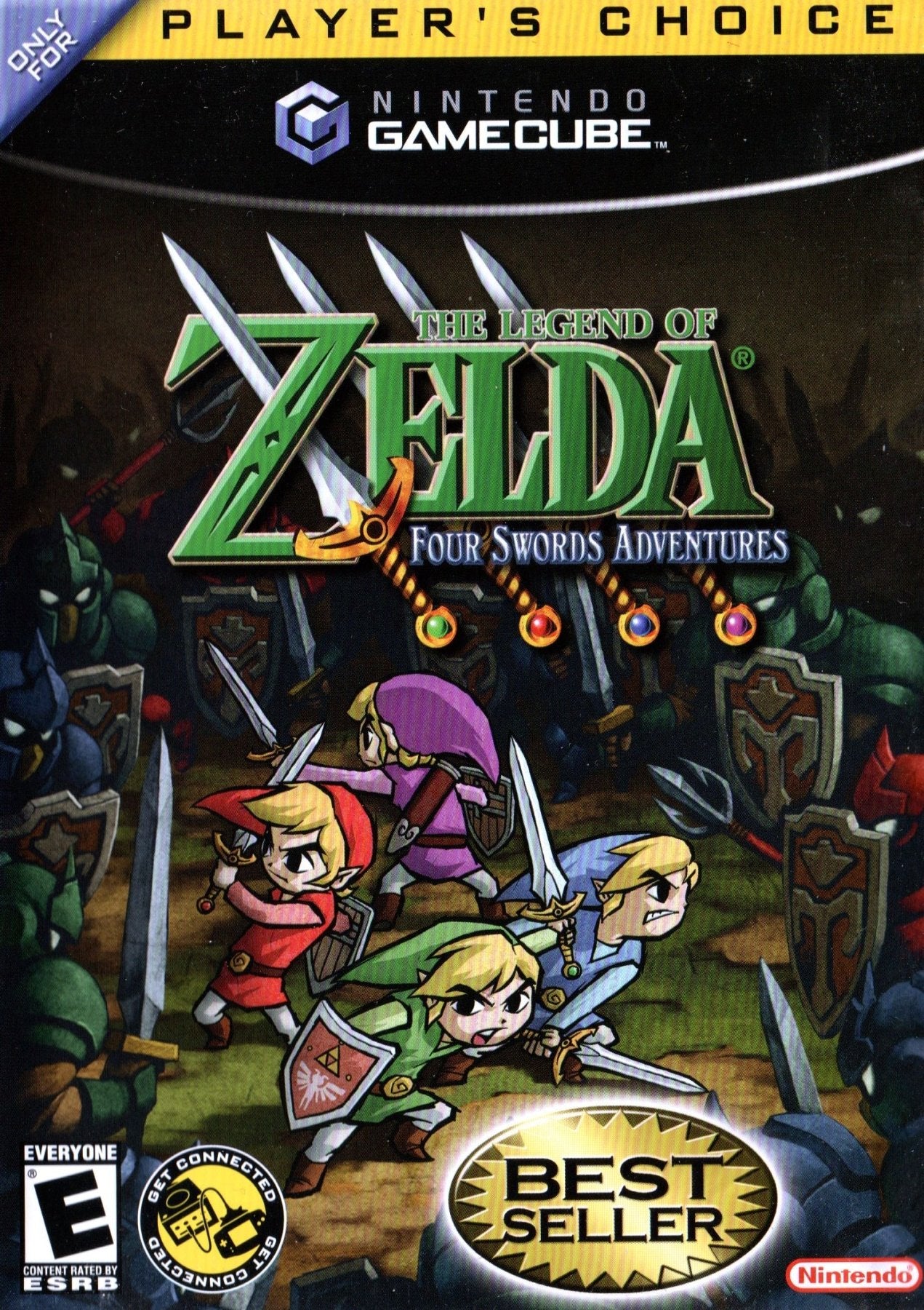 Zelda Four Swords Adventures [Player's Choice] - Gamecube - Retro Island Gaming