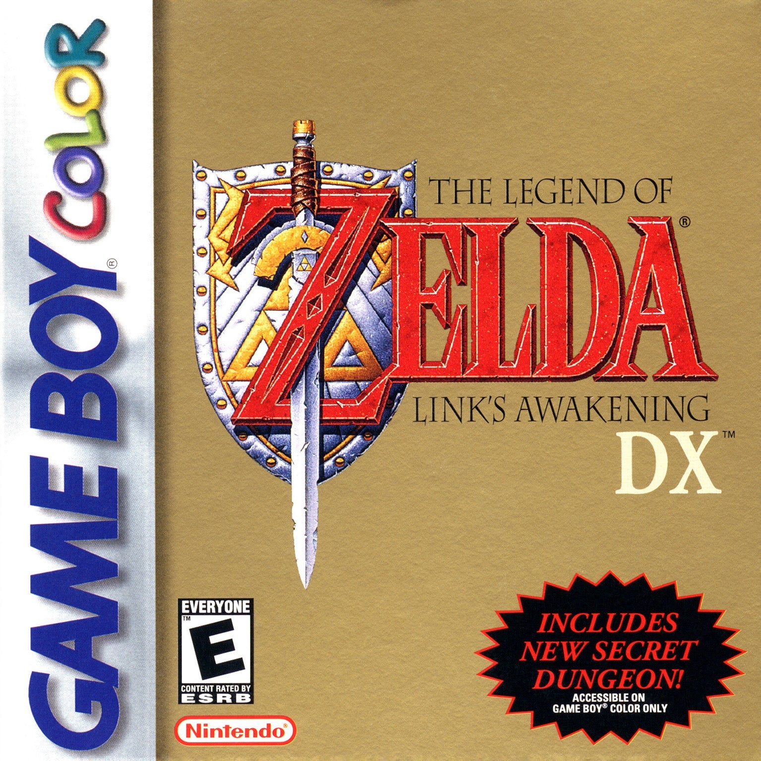 Zelda Link's Awakening DX - GameBoy Color - Retro Island Gaming