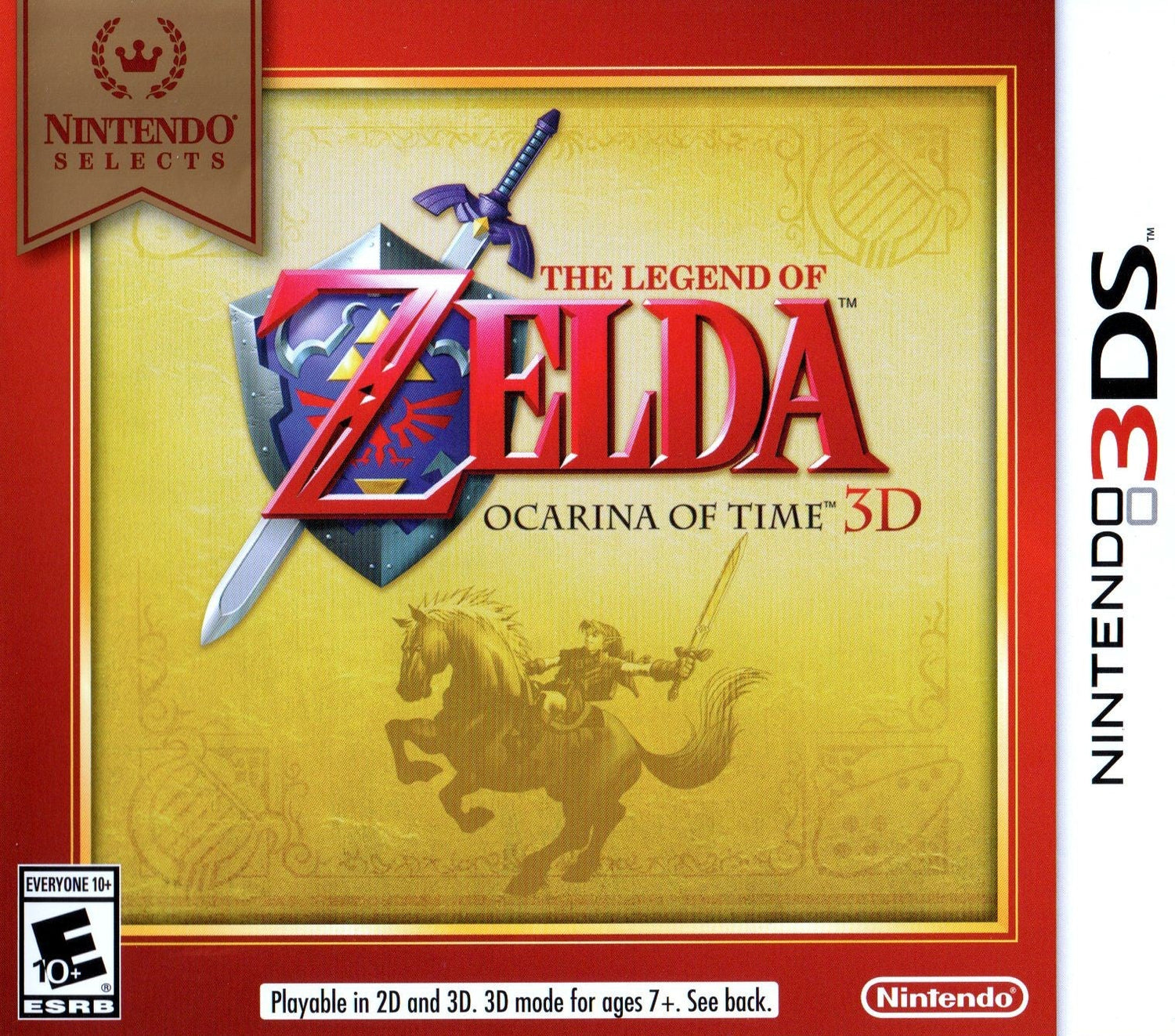 Zelda Ocarina of Time 3D [Nintendo Selects] - Nintendo 3DS - Retro Island Gaming