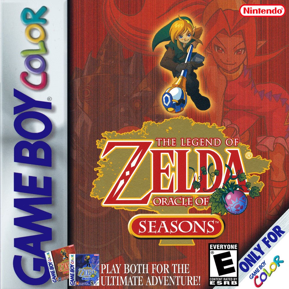 Zelda Oracle of Seasons - GameBoy Color - Retro Island Gaming