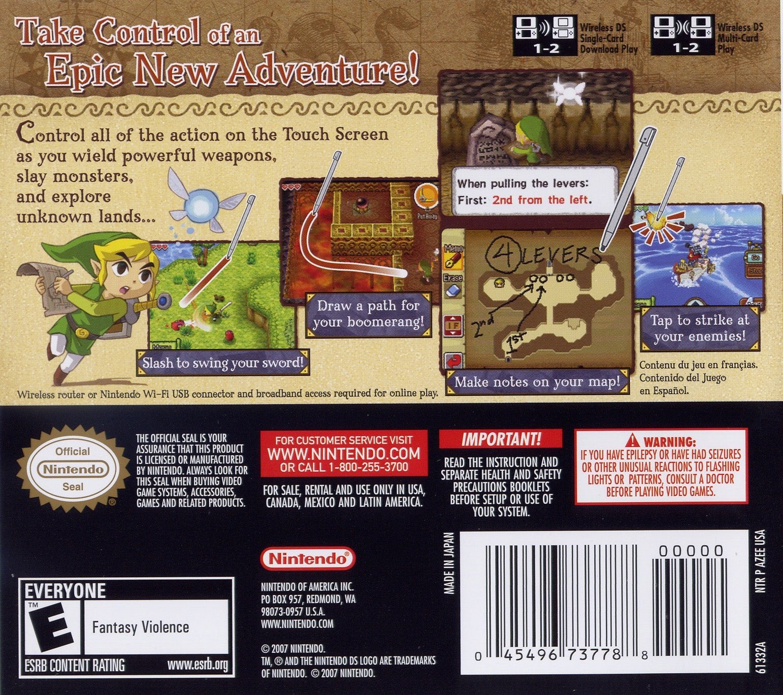 Zelda Phantom Hourglass - Nintendo DS - Retro Island Gaming