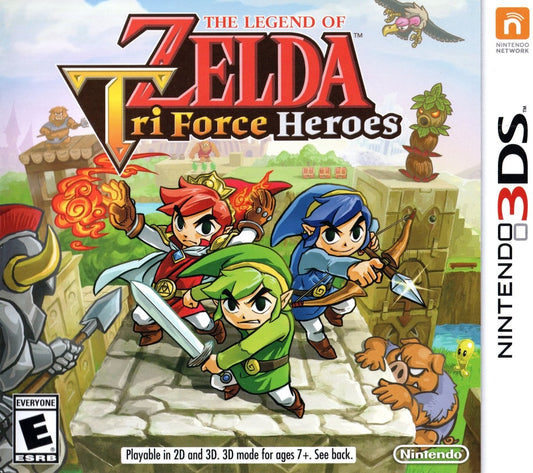 Zelda Tri Force Heroes - Nintendo 3DS - Retro Island Gaming