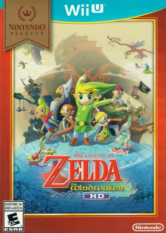 Zelda Wind Waker HD [Nintendo Selects] - Wii U - Retro Island Gaming