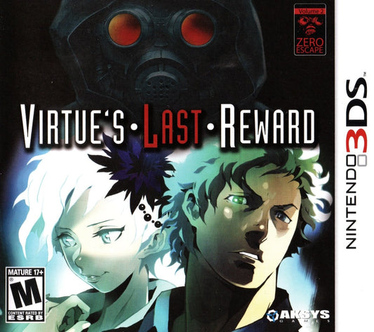 Zero Escape: Virtues Last Reward - Nintendo 3DS - Retro Island Gaming