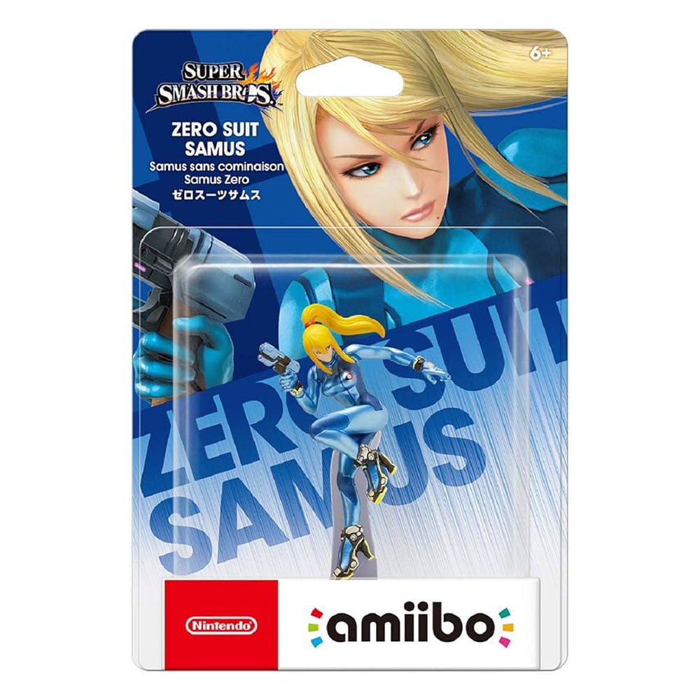 Zero Suit Samus - Super Smash Bros. Series Amiibo - Retro Island Gaming