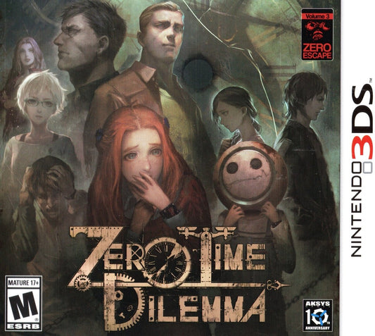 Zero Time Dilemma - Nintendo 3DS - Retro Island Gaming