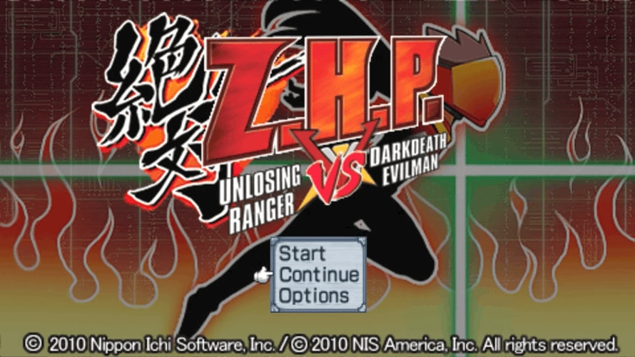 Z.H.P. Unlosing Ranger vs. Darkdeath Evilman - PSP - Retro Island Gaming