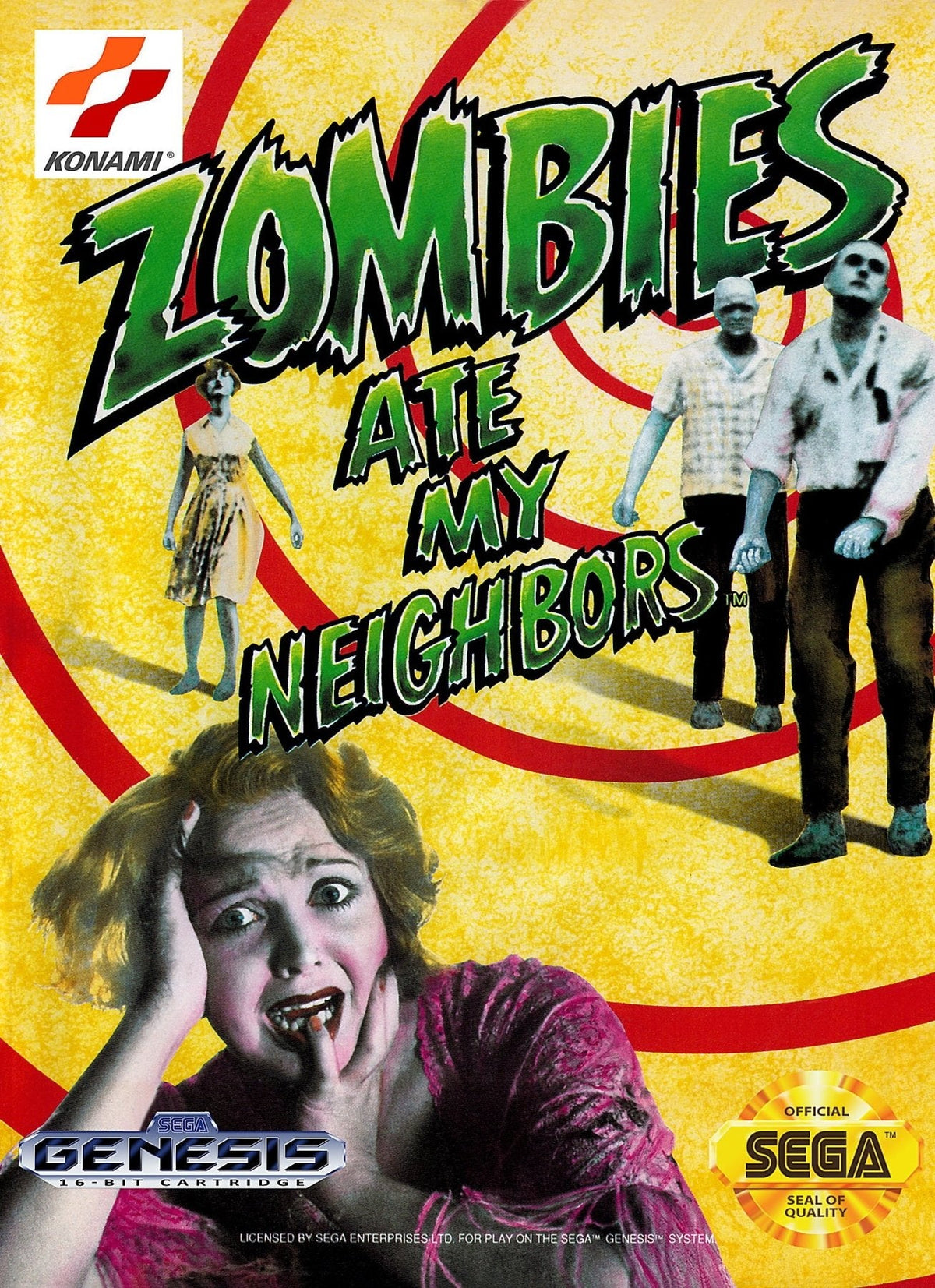 Zombies Ate My Neighbors - Sega Genesis - Retro Island Gaming