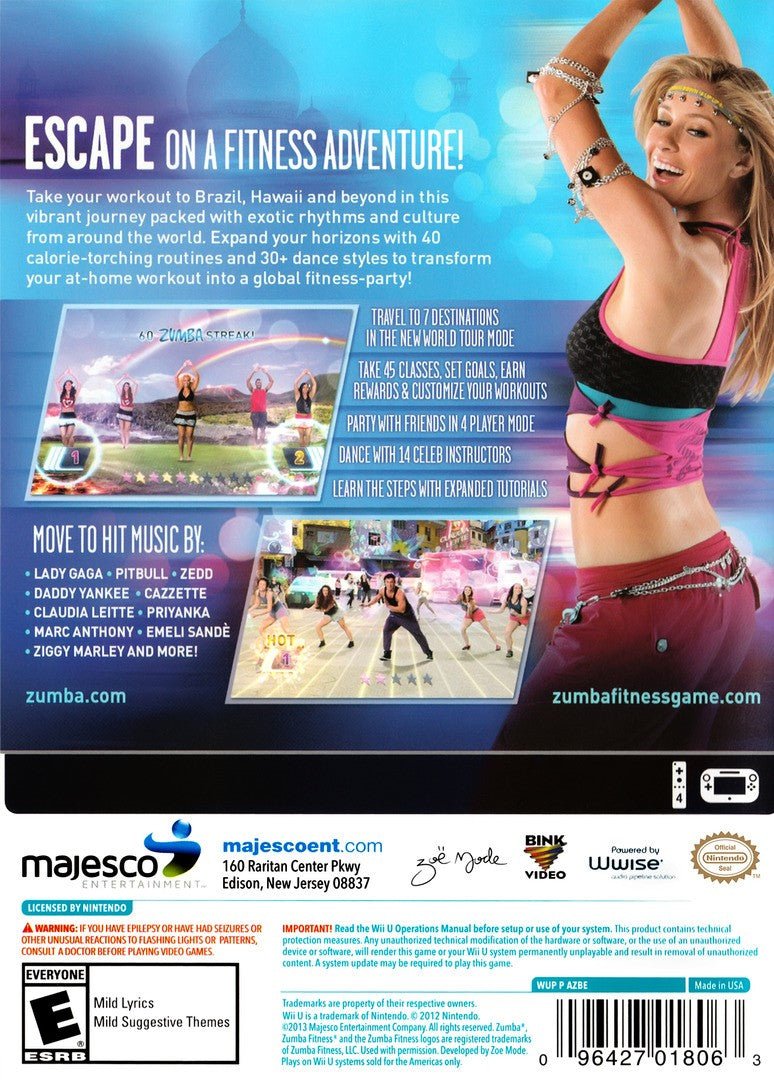 Zumba Fitness World Party - Wii U - Retro Island Gaming